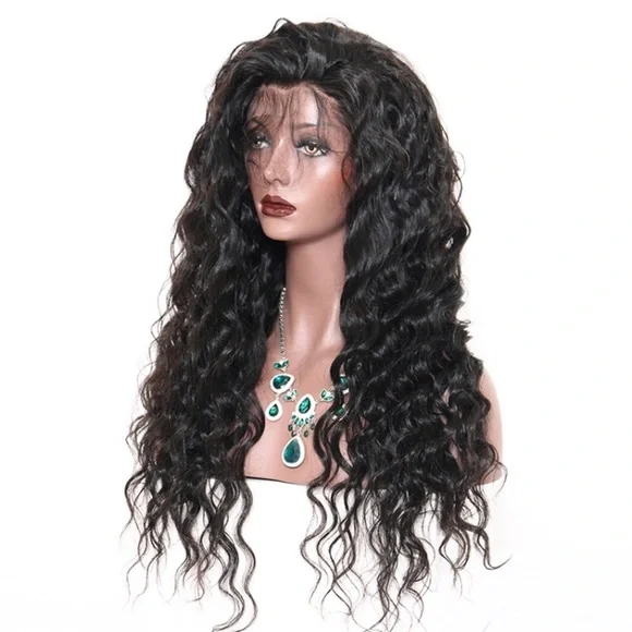✨CHARIS 24” 180% loose wave FULL LACE WIG W/BBY HR
